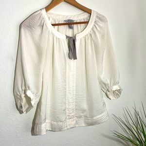H&M Blousee cream size 2 boho look